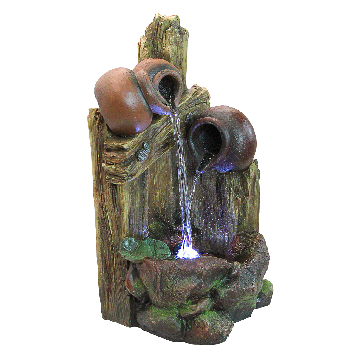 Image Thumbnail for Ravello Cascading Urns Led Fountain